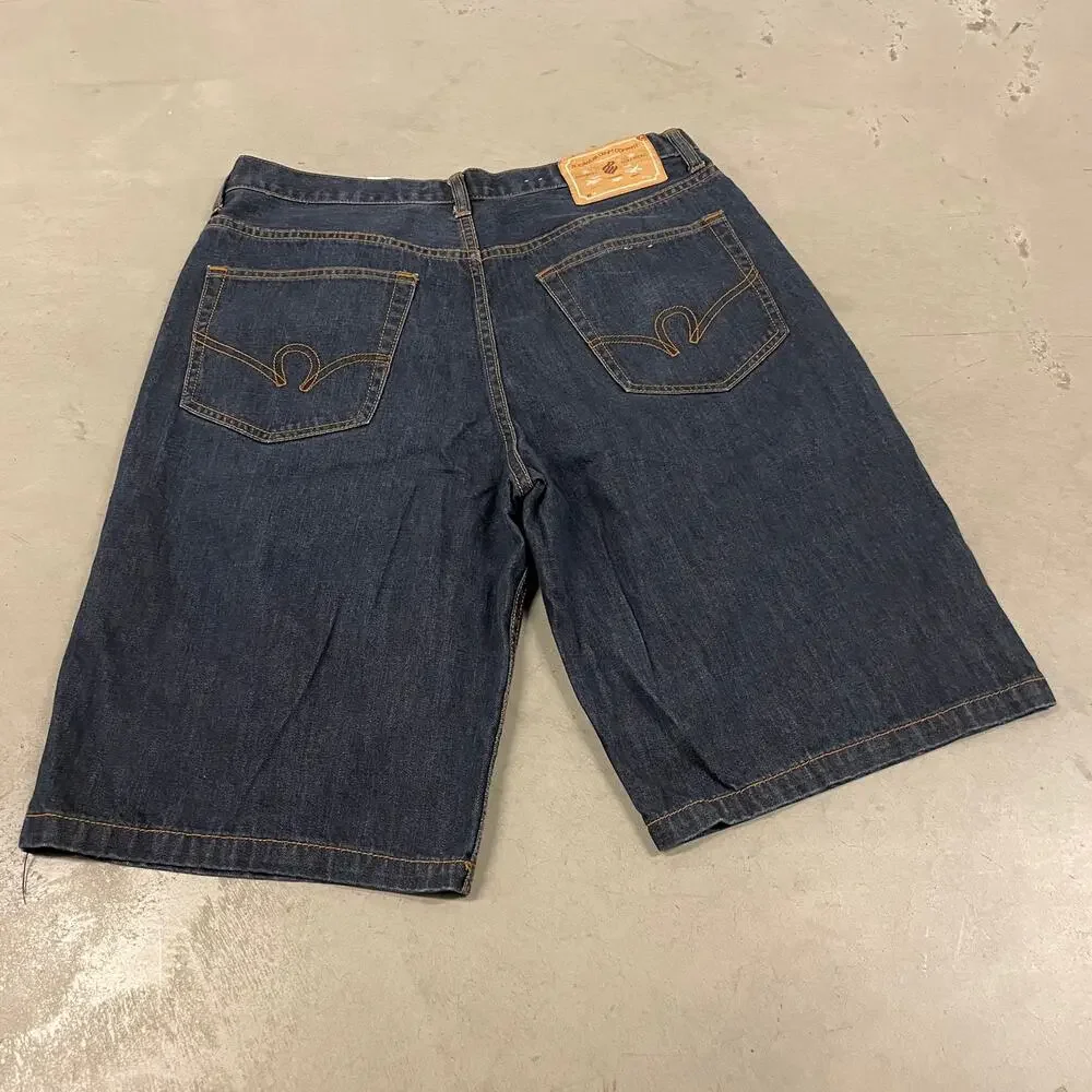 Baggy Y2K rocawear jean shorts 36